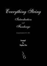 Introduction and Fandango Orchestra sheet music cover